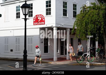 Altes Gebäude in Key West, Florida Stockfoto