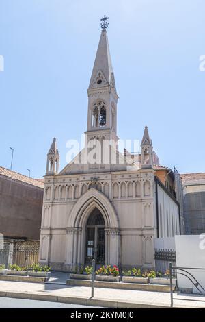 Sanremo, Italien - 07-07-2021: Schöne Kirche in Sanremo Stockfoto