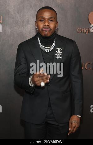 LOS ANGELES, Kalifornien - 30. NOVEMBER: DaBaby auf der Apple Film Premiere of Emancipation im Regency Village Theater in Los Angeles, Kalifornien, am 30. November 2022. Kredit: Faye Sadou/MediaPunch Stockfoto