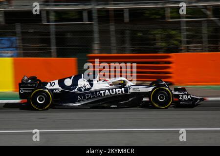Pierre Gasly nimmt die FP2 des spanischen Formel-1-GP 2022 Stockfoto
