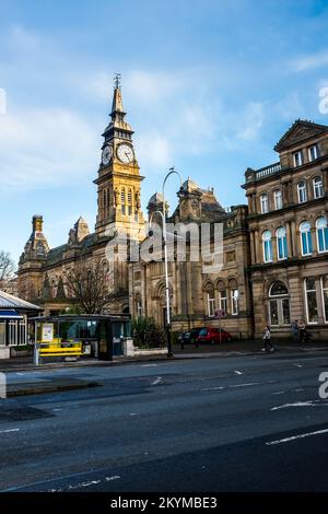 Blick auf die Atkinson Art Gallery, Southport Stockfoto