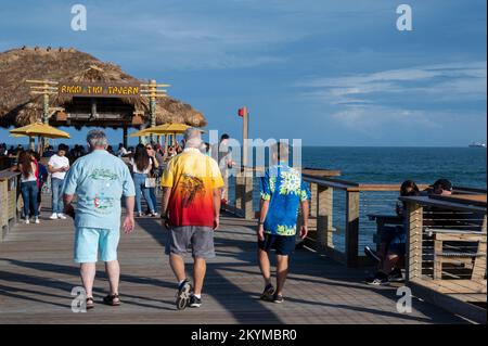 Cocoa Beach, Florida, USA. Cocoa Beach Pier Stockfoto