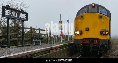 Klasse 37 Berney Arms Norfolk Stockfoto