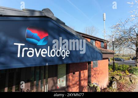 Travelodge Macclesfield Adlington, A523 London Road, South Adlington, Macclesfield, SK10 4NG Stockfoto