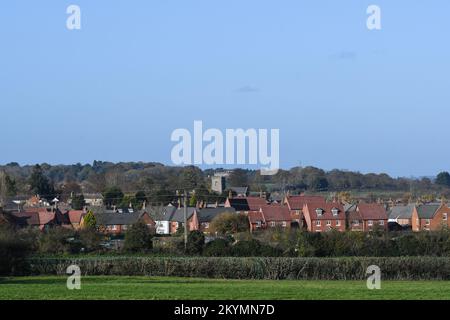 HATHERN ein Dorf in leicestershire Stockfoto