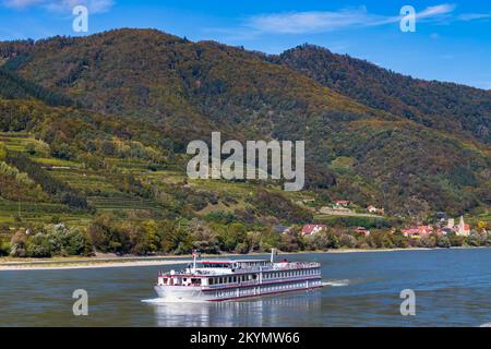 Schwallenbach an der Donau, UNESCO, Wachau, Niederösterreich, Österreich Stockfoto