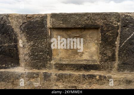 Konigstein ist eine riesige Festung im Südosten Deutschlands. Stockfoto