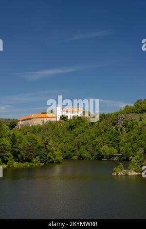 Schloss Bitov, Region Znojmo, Südmähren, Tschechische Republik Stockfoto