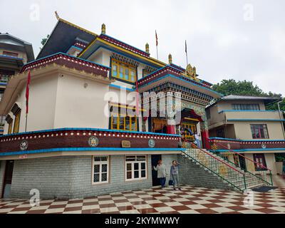 17. Juni 2022, Gonjang Kloster ist ein buddhistisches Kloster in der Nähe von Gangtok, Sikkim, Indien. Stockfoto