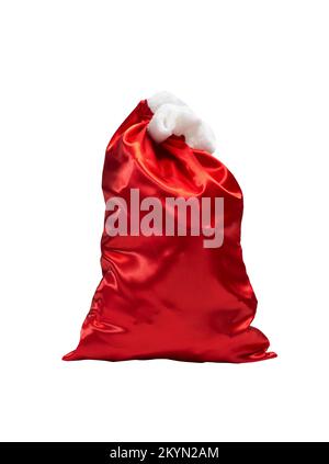 weihnachtsmann Sack voll mit weihnachtsgeschenken, die geliefert werden können Stockfoto