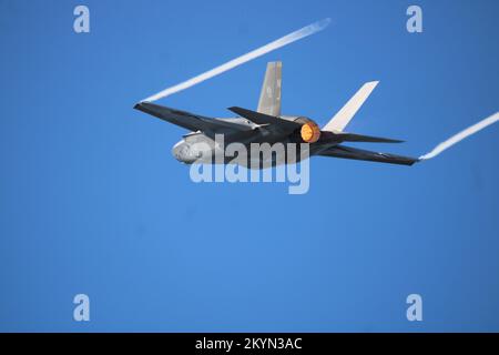 Lockheed Martin F-35 Lightning II während der Flugvorführung Stockfoto