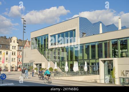 Erwin-Piscator-Haus, Hessisches Landestheater, Biegenstraße, Marburg, Hessen, Deutschland Stockfoto