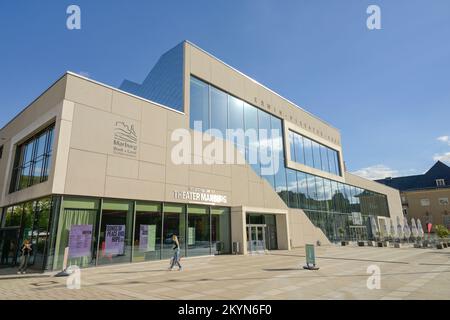 Erwin-Piscator-Haus, Hessisches Landestheater, Biegenstraße, Marburg, Hessen, Deutschland Stockfoto