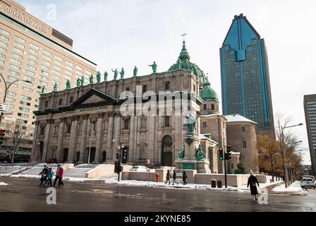 Basilique Cathédrale Marie-reine-du-Monde in Montreal, Quebec, Kanada Stockfoto