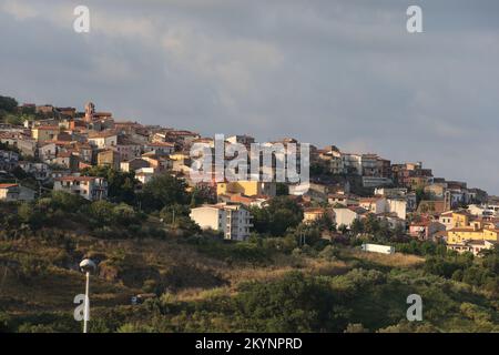 Santa Maria del Cedro, Italien - 6. August 2022: Das Dorf Santa Maria del Cedro Stockfoto