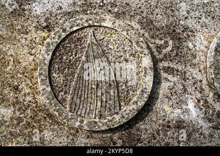 Siehe Wall - Tern Project, Morecambe, Lancashire, Großbritannien Stockfoto