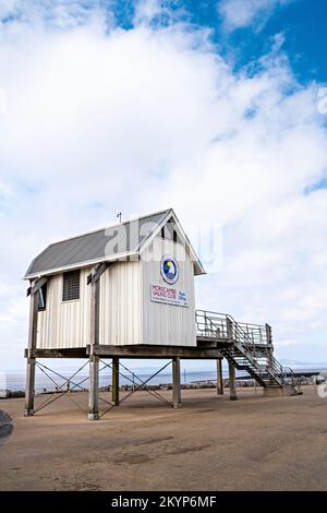 Morecambe Segelclub, Rennbüro Stockfoto