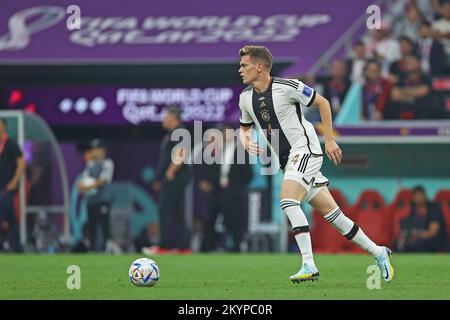 1.. Dezember 2022; Al Bayt Stadium, Al Khor, Katar; FIFA Fußball-Weltmeisterschaft, Costa Rica gegen Deutschland; Matthias Ginter aus Deutschland Stockfoto