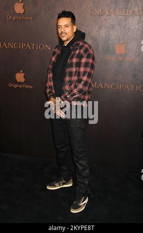 Los Angeles, Kalifornien, USA. 30.. November 2022. Matt Barnes nimmt am 30. November 2022 im Regency Village Theatre in Los Angeles, Kalifornien, an der Premiere „Emancipation“ von Apple Original Films Teil. Kredit: Jeffrey Mayer/Jtm Photos/Media Punch/Alamy Live News Stockfoto