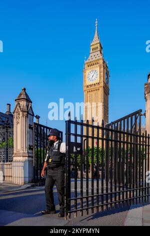 Big Ben, Palace of Westminster, London, England, Großbritannien Stockfoto