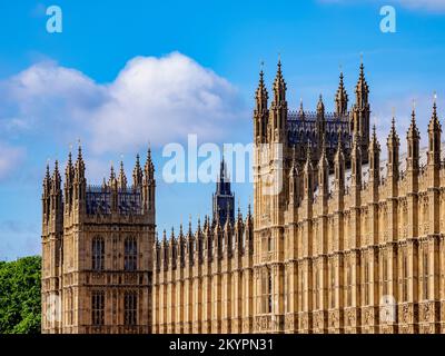Palace of Westminster, London, England, Vereinigtes Königreich Stockfoto