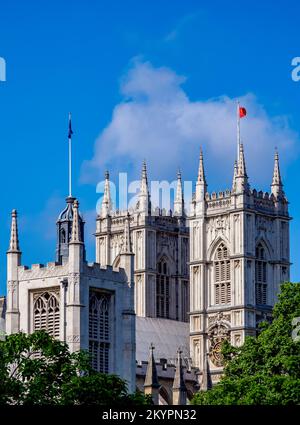 Westminster Abbey, London, England, Vereinigtes Königreich Stockfoto