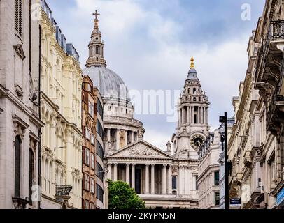 St. Pauls Cathedral, London, England, Vereinigtes Königreich Stockfoto