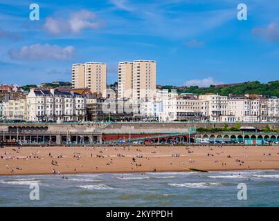 Brighton Beach, City of Brighton and Hove, East Sussex, England, Großbritannien Stockfoto
