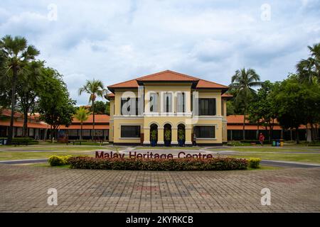 Singapur, Singapur 30. August 2022, das Malay Heritage Centre ist ein Kulturzentrum und Museum an der Sultan Gate Off Beach Road in Kampong Stockfoto