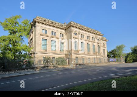 Villa des Goethe-Schiller Archivs, erbaut 1896, Weimar, Thüringen, Deutschland, Europa Stockfoto