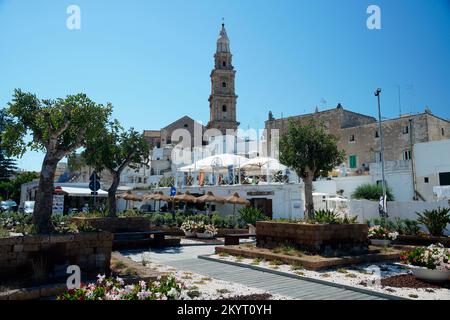 Monopoli, Region, Apulien, Italien Stockfoto
