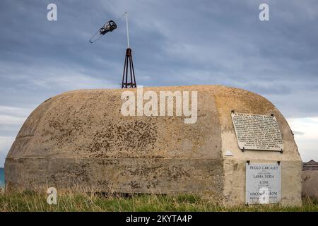 Der zweite Weltkrieg in Sizilien Stockfoto