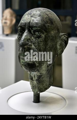 Igor Stravinsky - Bronzo - Marino Marini - 1951 - Mailand, Museo del Novecento Stockfoto