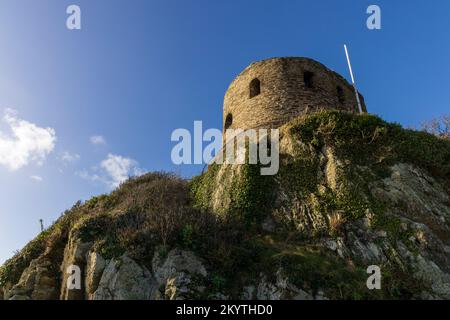 St. Catherine's Castle in Fowey, Cornwall, England Stockfoto