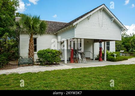 Baileys General Store, Sanibel Historical Museum & Village, Sanibel, Florida Stockfoto