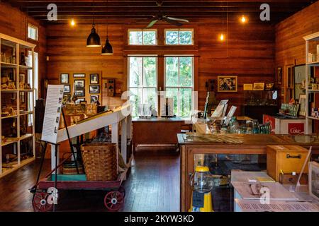 Baileys General Store, Sanibel Historical Museum & Village, Sanibel, Florida Stockfoto