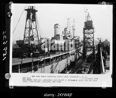 AGS-16 Maury, Schiffe, Marineschiffe, Boote, Marineschichte, Die Marine Stockfoto