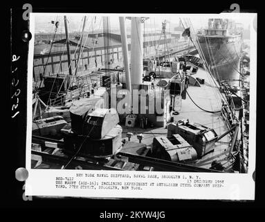 AGS-16 Maury, Schiffe, Marineschiffe, Boote, Marineschichte, Die Marine Stockfoto