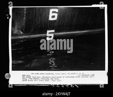 AGS-16 Maury, Schiffe, Marineschiffe, Boote, Marineschichte, Die Marine Stockfoto