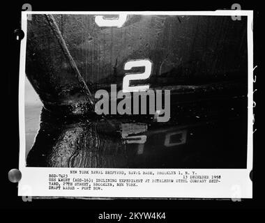 AGS-16 Maury, Schiffe, Marineschiffe, Boote, Marineschichte, Die Marine Stockfoto