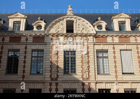 Französische Nationalbibliothek (bnf richelieu) in paris (frankreich) Stockfoto
