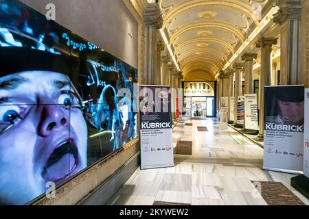 Stanley Kubrick: Die Ausstellung. Istanbul Atlas Cinema Museum, Türkei, 2022 Stockfoto