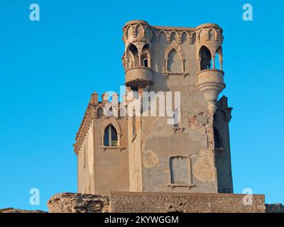 Schloss Santa Catalina in der südspanischen Stadt Tarifa Stockfoto