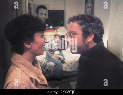 Marsha Mason, Richard Dreyfuss, Drehort des Films, "das Auf Wiedersehen-Mädchen", Warner Bros., 1977 Stockfoto