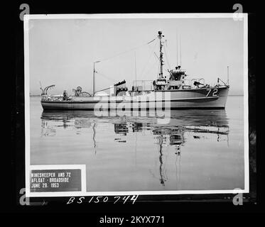 AMS-72, Schiffe, Marineschiffe, Boote, Marinegeschichte, Die Marine Stockfoto