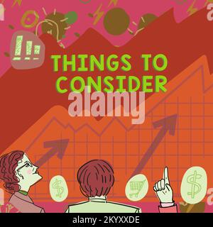 Mit der Hand schreiben Sie Dinge, die Sie bedenken sollten. Business Showcase-Liste, um den Zeitplan für den Einkauf zu überprüfen oder zu erledigen Stockfoto