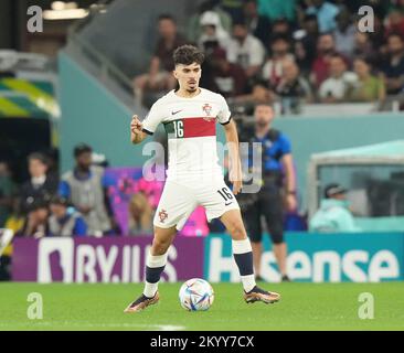 12/02/2022, Education City Stadium, Doha, QAT, World Cup FIFA 2022, Gruppe H, Südkorea gegen Portugal, im Bild Portugals Mittelfeldspieler Vitinha Stockfoto