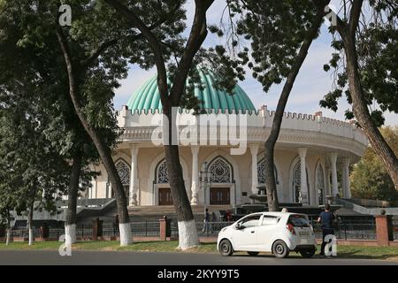 Staatliches Museum für Timurid-Geschichte, Amir Temur-Platz, Central Tashkent, Provinz Taschkent, Usbekistan, Zentralasien Stockfoto