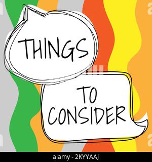 Mit der Hand schreiben Sie Dinge, die Sie bedenken sollten. Liste der Bedeutung des Konzepts zur Überprüfung oder Durchführung des Zeitplans für den Einkauf Stockfoto