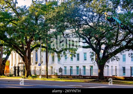 Die Barton Academy, die erste öffentliche Schule in Alabama, wird am 30. November 2022 in Mobile, Alabama. Stockfoto